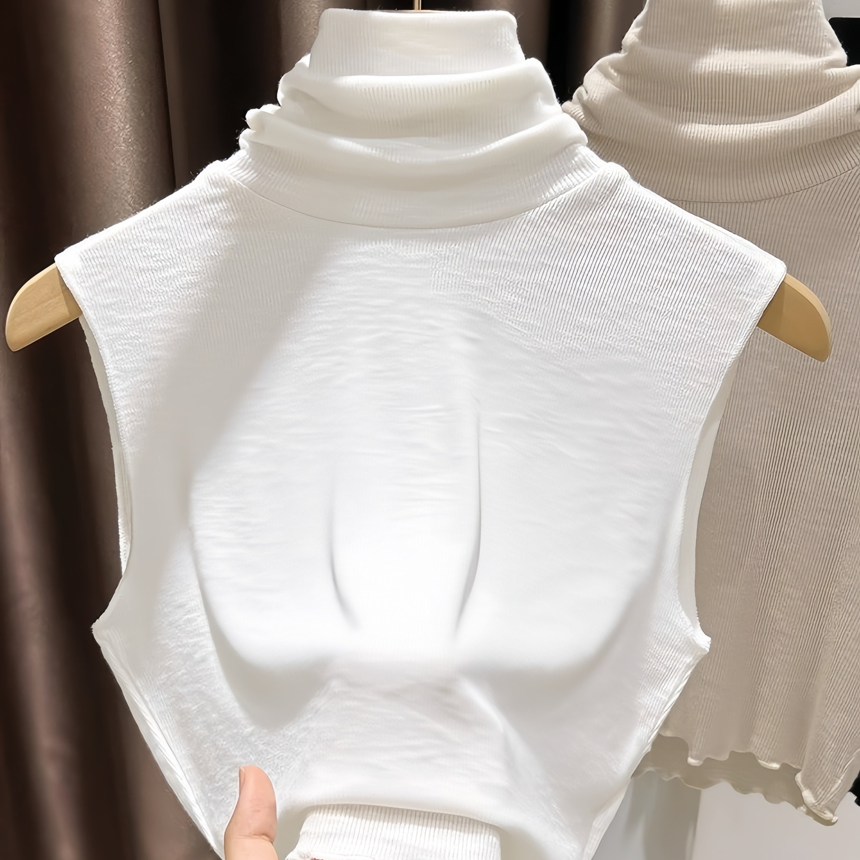 假领子高档百搭女叠穿衣服冬天高档领子太低神器内衫立领修身搭款