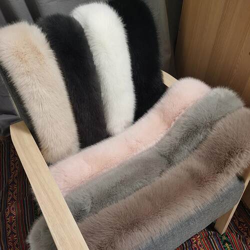 仿真狐狸毛毛领子羽绒派克
