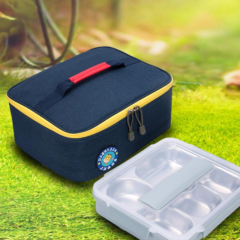 日本高品质长效保温袋加厚大尺寸饭盒袋加厚保温大号外带日系便当