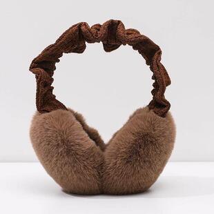 耳罩防寒高颜值女加厚毛绒保暖冬季东北骑车耳包耳暖耳帽护耳朵耳