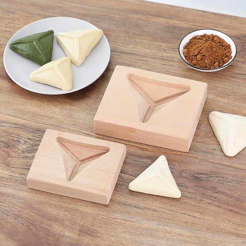 三角形红糖包模具木制做清