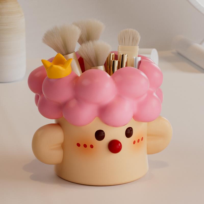 化妆刷子收纳桶可爱刷收纳