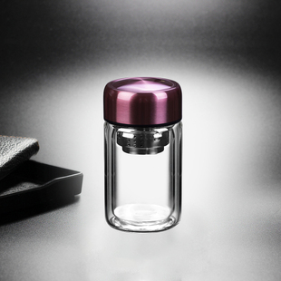 德国口袋杯特小号150ml可爱女生100ml便携小巧迷你小容量玻璃杯