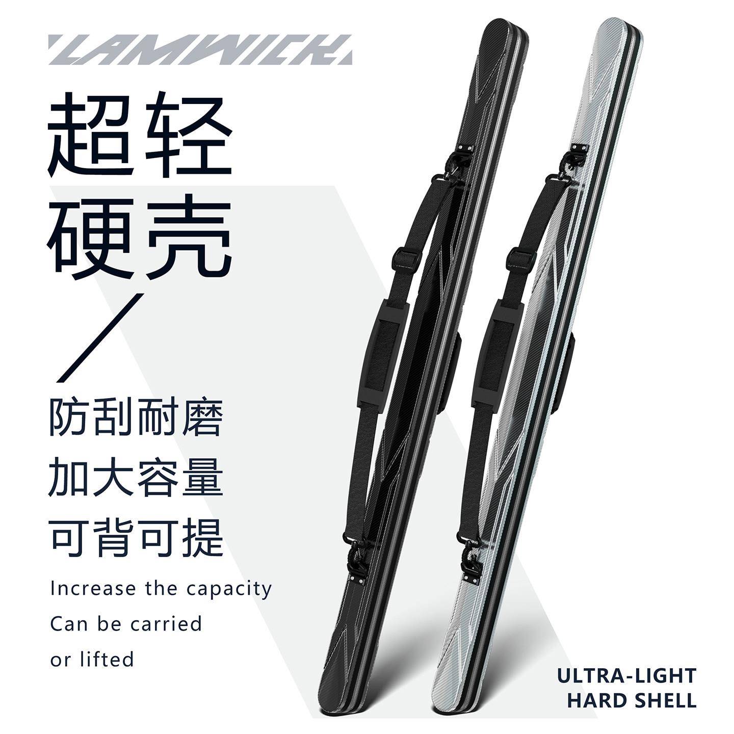 鱼竿包硬壳26新款高端超轻杆包轻便型小竿包防水钓鱼包渔具包专用