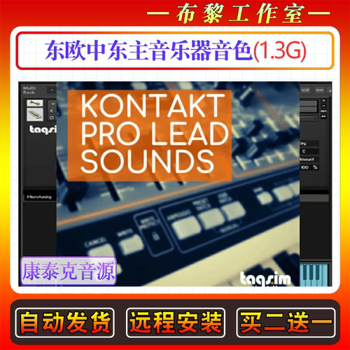东欧中东主音乐器音源TAQS.IM  Pro Lead Sounds康泰克民乐音色库