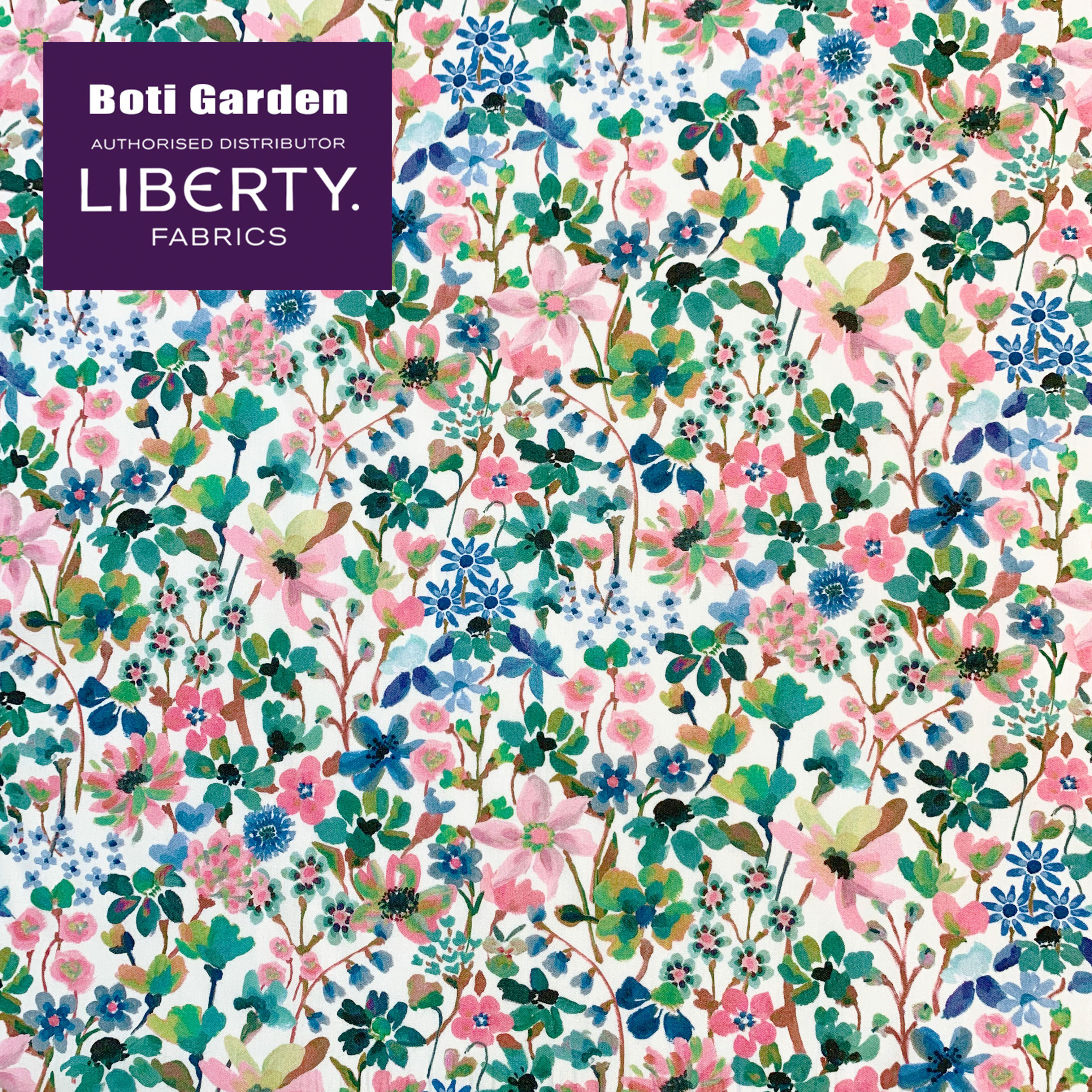 伯缇花园 Liberty正品 仲夏之梦 可爱花卉连衣裙手作面料英国进口