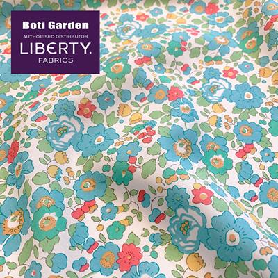 花园LIBERTY利伯缇贝奇面料纯棉