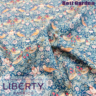 Liberty 100支长绒棉 草莓小偷 英国进口正品 strawberry Thief