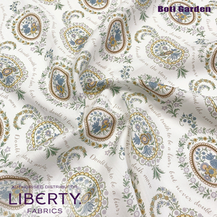 塔纳棉100支 英国LIBERTY利伯缇 伯缇花园 诗篇 爱 LOVE POEM