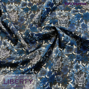 蓝老虎 英国LIBERTY利伯缇 kenzo同款 外套面料 10厘米价 西装