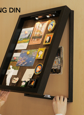 高级油画磁吸电表箱盒遮挡画开关盒遮丑挂画感应夜灯电表箱装饰画