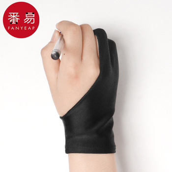 手套/绘画AC1S24-画画用防误触二指美术生素描手绘数位板绘图