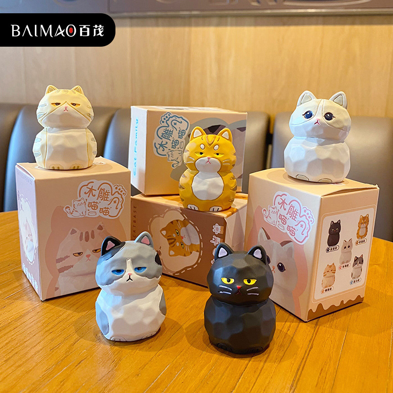 可爱猫咪车摆件家居装饰创意树脂