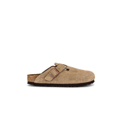 BIRKENSTOCK 反绒勃肯鞋包头拖厚底懒人拖鞋复古凉鞋REVOLVE女鞋