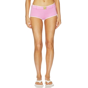 y2k辣妹风REVOLVE小众新款 CIN 粉色 比基尼短裤 FATALE