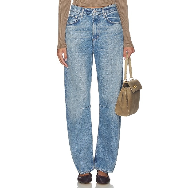 Citizens of Humanity MIRO 桶形 蓝色REVOLVE小众新款