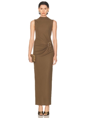 Roland Mouret 罗兰·穆雷 裙子 Olive,BrownREVOLVE小众新款