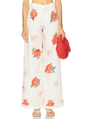 [冬季新品]SAU LEE ELBA 长裤 白色美式休闲风REVOLVE小众