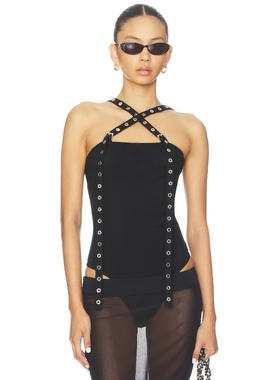 Palmatic Studio IMPERIA 裙子 黑色 y2k辣妹风REVOLVE小众新款