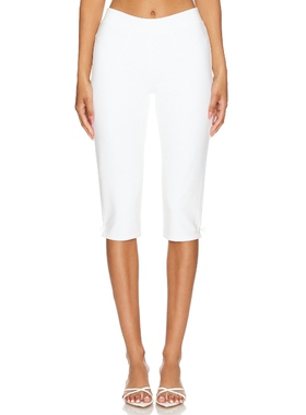 GUIZIO CARIA 卡普里裤 白色 美式休闲风REVOLVE小众新款