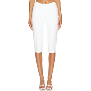 CARIA 休闲风REVOLVE小众新款 卡普里裤 美式 白色 GUIZIO