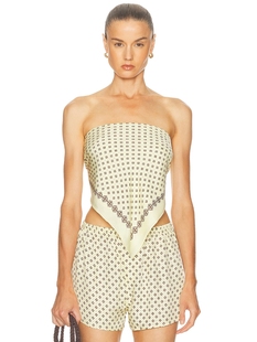 EAVES PAOLA 围巾 revolve小众新款 柠檬色