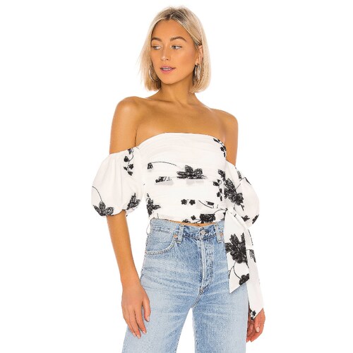 House of Harlow 1960 LEYA 修身型直筒腿revolve时尚小众新款