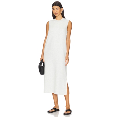 Varley BEATRICE 中长款针织连衣裙保暖象牙白REVOLVE小众新款