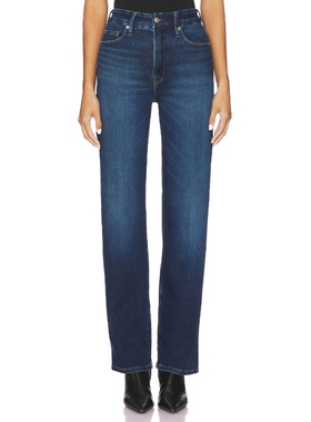 Good American SOFT TECH GOOD TRUE 直筒 蓝色 美式复古风REVOLV