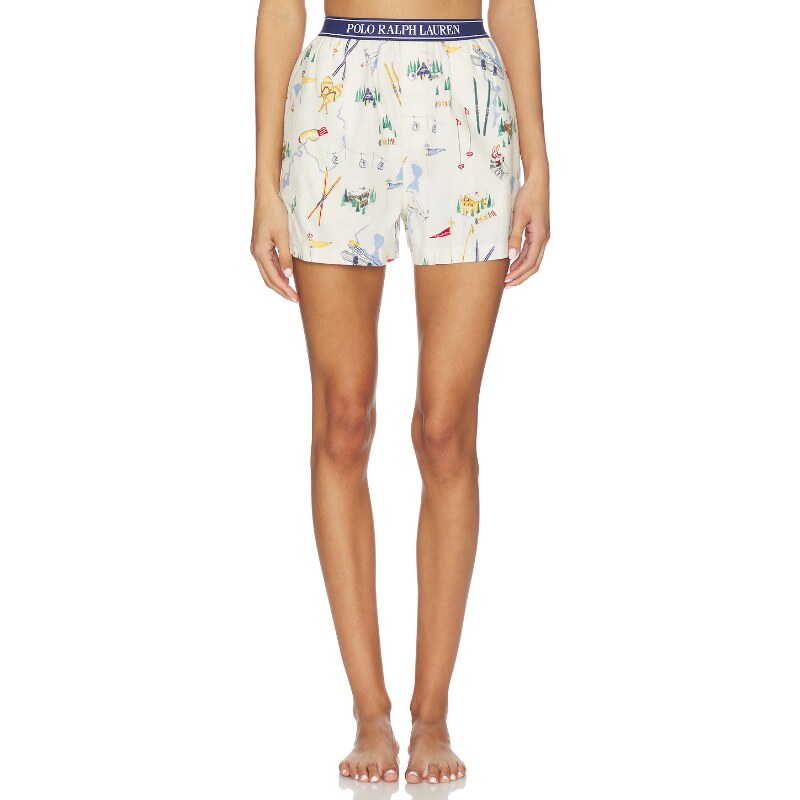 Polo Ralph Lauren Intimates 平角短裤 奶油色 老钱风REVOLVE小