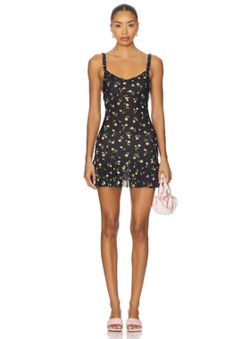 [冬季新品]Indah CAMILLA 裙子 黑色REVOLVE小众