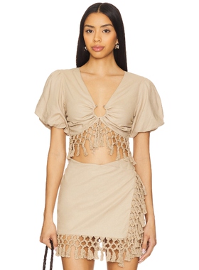 Tularosa LEXIA 上装 中性色调REVOLVE小众新款