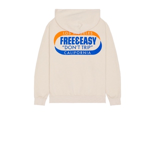 [春季新品]Free & Easy HIGHWAY 连帽衫 奶油色REVOLVE小众