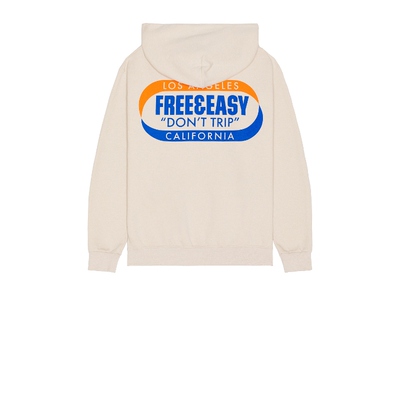 [春季新品]Free & Easy HIGHWAY 连帽衫 奶油色REVOLVE小众