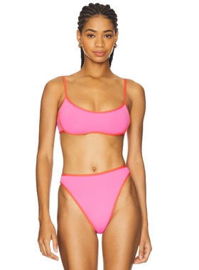 LSPACE ZELLA 比基尼文胸上装 粉色 y2k辣妹风REVOLVE新款