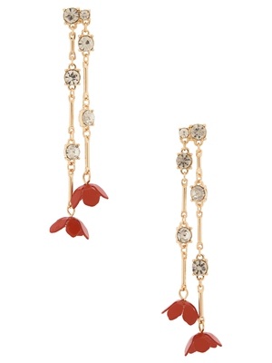 8 Other Reasons 玫瑰吊坠DROPLET 垂褶耳饰 revolve春季新品穿搭