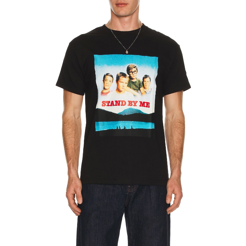 WACKO MARIA STAND BY ME T恤 黑色小众新款