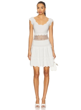 Alexis HOPPER 裙子 白色REVOLVE小众新款