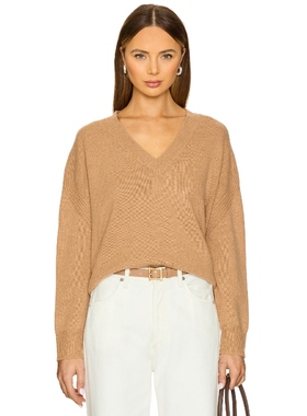 Brochu Walker JAMES 毛衣 棕黄色羊毛衫REVOLVE小众新款