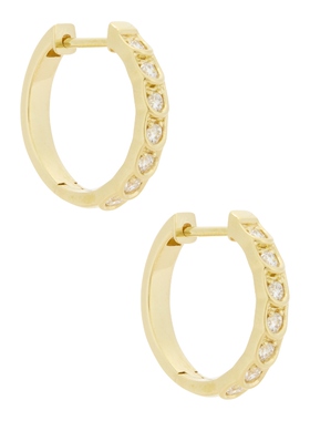 STONE AND STRAND LA SCALA 耳饰 金属金色REVOLVE小众新款