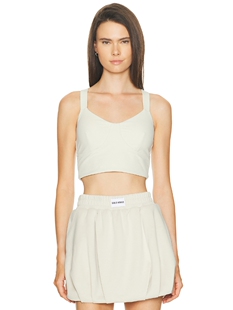 Gold Hinge Bustier Y Back Bra Top revolve小众新款