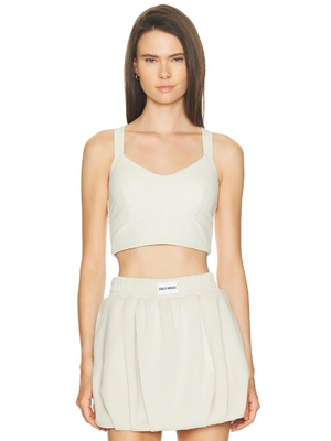 Gold Hinge Bustier Y Back Bra Top revolve小众新款