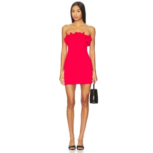 MORE TO COME CRISTINA 裙子 红色 REVOLVE小众新款