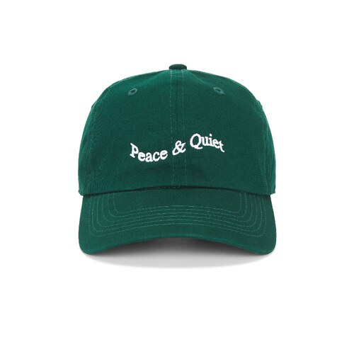 Museum of Peace and Quiet WORDMARK 父亲帽 绿色REVOLVE小众新