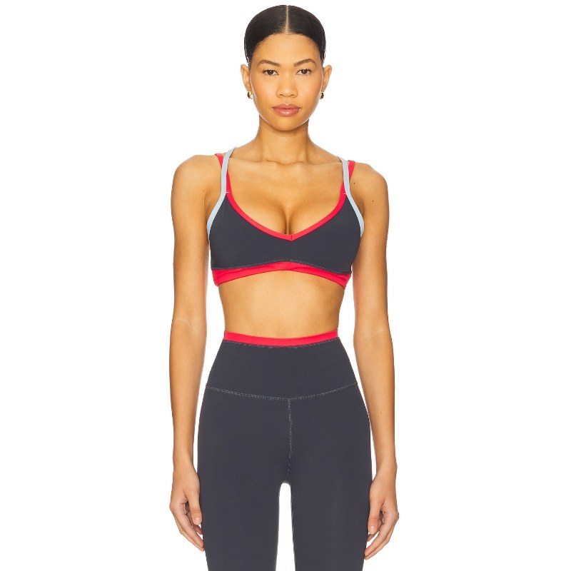 P.E Nation PARAMOUNT 运动胸罩 藏青色REVOLVE小众新款