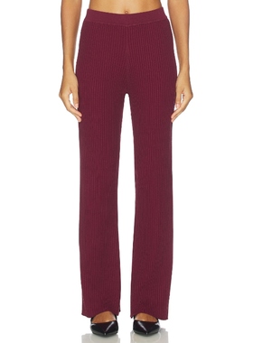 4th & Reckless CALRINE 针织裤  美式休闲风REVOLVE小众新款