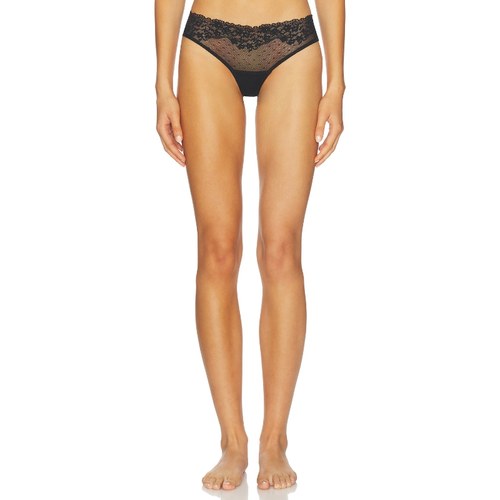 Commando DOUBLE TAKE 丁字裤 黑色REVOLVE小众新款