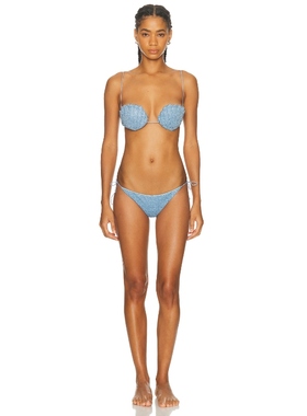 Oseree 比基尼 Baby BlueREVOLVE小众新款