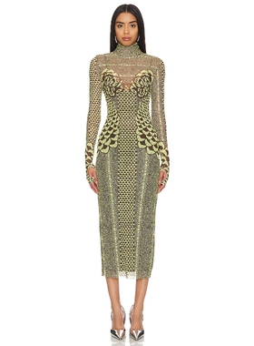 AFRM SHAILENE 针织连衣裙保暖REVOLVE时尚小众新款