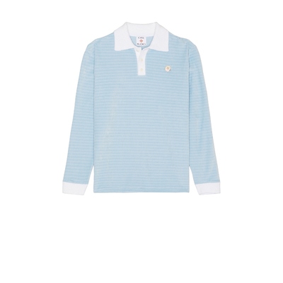[秋季新品]Casablanca 长裤马球衫 Baby BlueREVOLVE小众新款